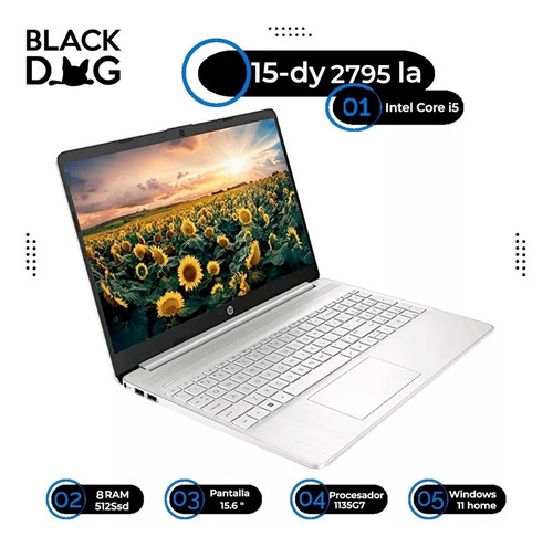 Imagen 2 de 4 de Notebook Hp Intel I5 15 8gb Ram 512gb Ssd W11