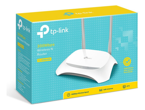 Imagem 4 de 4 de Roteador Tp-link 2 Antenas Wireless 300mbps - Tl-wr840n W