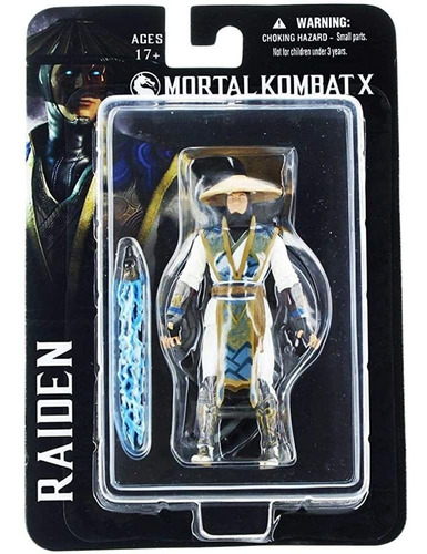 Mezco Mortal Kombat X Raiden 4-inch Action Figure