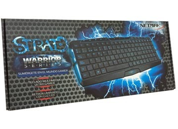 Teclado Netmak Nm-strato Gamer Multimedia Usb Jny