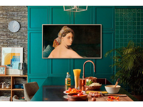 Smart TV de 55" Samsung The Frame QN55LS03BAG con pantalla QLED 4K