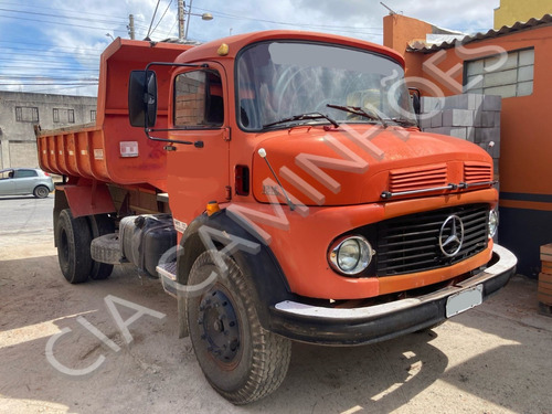 Mb 1313 Basculante Hid E Turbinado Ano 1976 Caçamba 