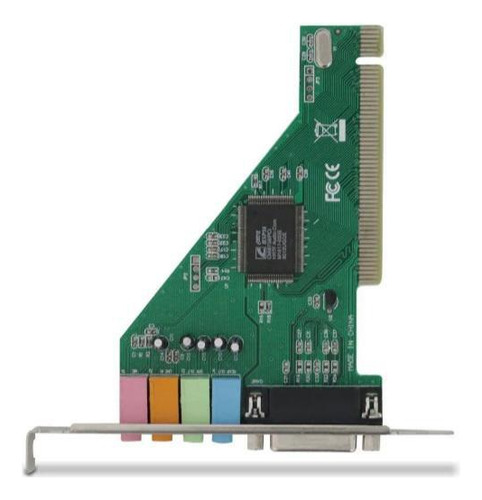 Placa De Som Pci 4.1 Acute Audio De 3.1 E 5.1 Canais