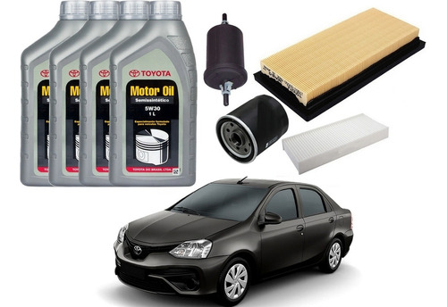 Kit Revisao. Toyota Etios Sedan 1.5 2017