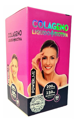 Colageno+biotina En Capsulas Blandas Mejora Piel,pelo,uñas