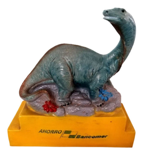 Alcancía Antigua De Brontosaurio Ahorro Bancomer 80s