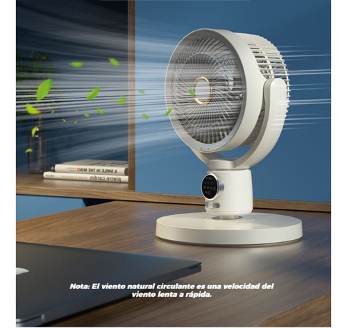 Ventilador De Piso O Mesa 2 En 1 Con Control Remoto, Tempori