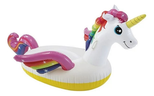 Inflable Montable De Unicornio Intex 57561