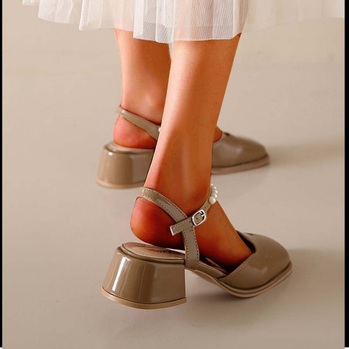 Sandalias De Verano Para Sandalias Con Punta Cerrada, Casual