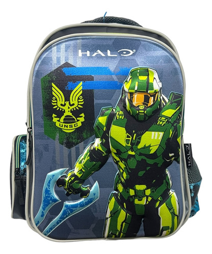 Kit Mochila Halo Lapicera Original Primaria