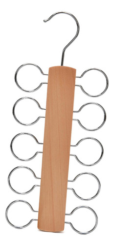 Colgador De Corbatas De Madera, Colgador De Bufandas Madera