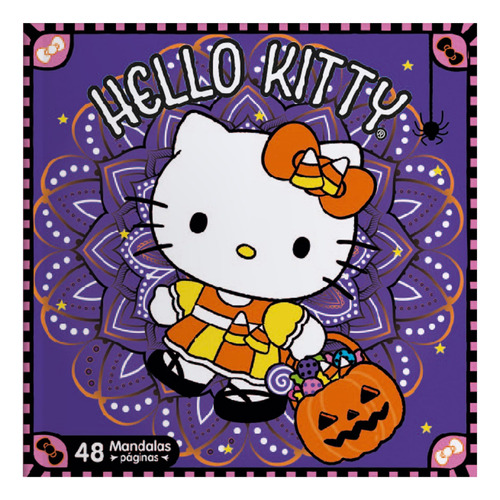 Libro Para Colorear Mandalas Hello Kitty Versión 2 48 81dtz