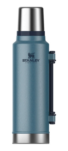 Termo Stanley Classic 1.4 Lts Verde C Manija Y Tapon Cebador