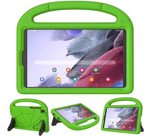 Funda Para Galaxy Tab A7 Lite 2021 Ideal Para Niños (verde)