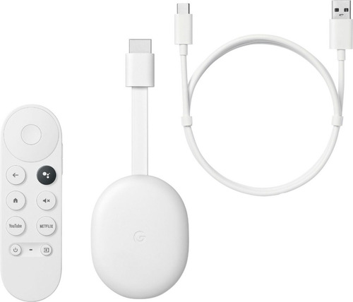 Imagen 5 de 8 de Chromecast4 Smart Tv Netflix Google Tv Hd Control Remoto Voz