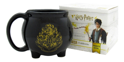 Caneca 3d Caldeirão Harry Potter Hogwarts 500ml - Original