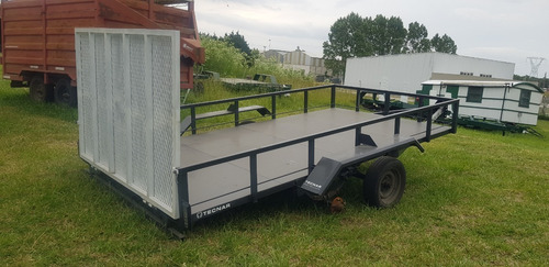 Trailer Remolque Tecnar T2000 P/jardineria Y Carga Gral 2ton