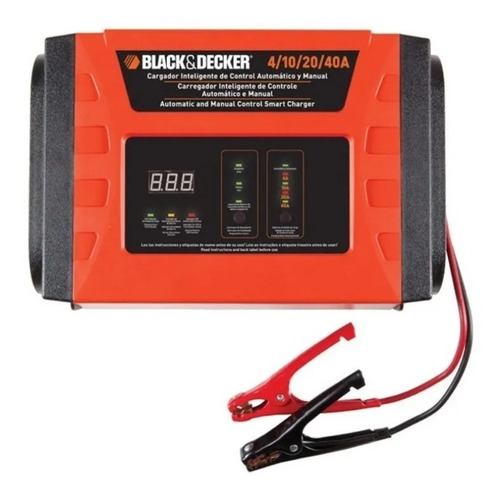 Cargador Batería Inteligente 40a Black&decker Bc40-ar