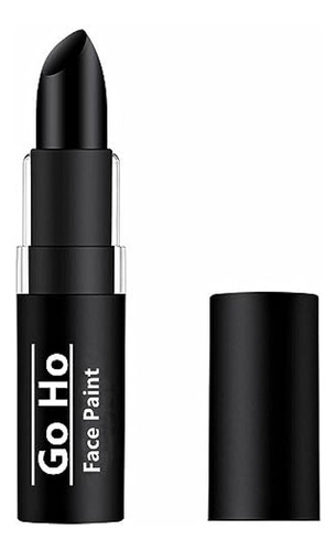 Pintura Para Cara  Go Ho Maquillaje Payaso Negro Crema Mezcl