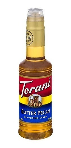 Jarabe Torani Nuez Butter Pecan Syrup Para Mezclar 375ml 