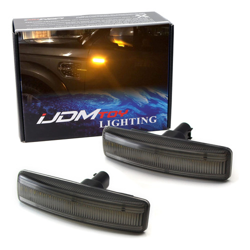 Ijdmtoy Kit Luz Marcador Lateral Frontal Led Ambar Lente Lr2