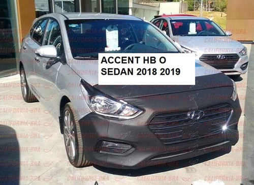 Antifaz Hyundai Accent 2018 Al 2022 Sedan Negro Brillante