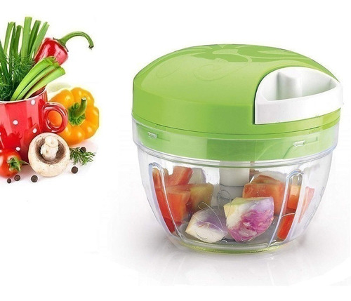 Imagen 1 de 7 de Picadora De Verduras Mini Chopper Cortador Vegetales