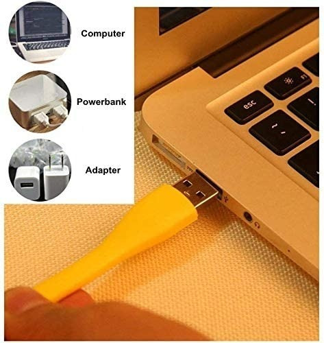 Imagen 8 de 10 de Lampara Luz Led Portatil Usb Flexible Carolinas Home
