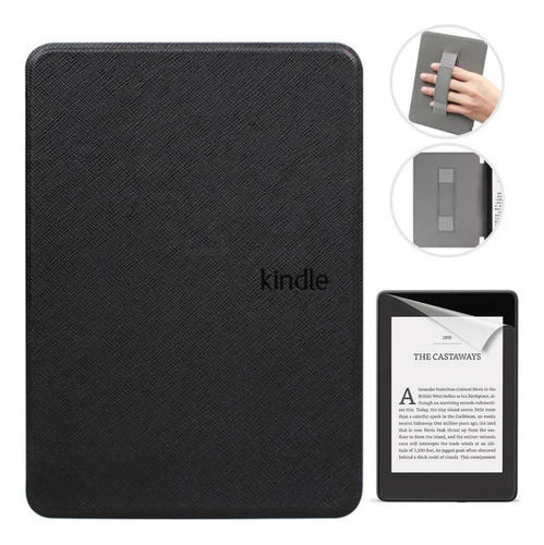 Capa Magnética Com Alça Para Kindle 12 6.0 Rs23cv + Película