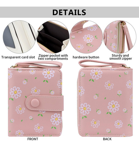 Farcauo Cartera Linda Para Mujer Carteras Pequeñas De Color