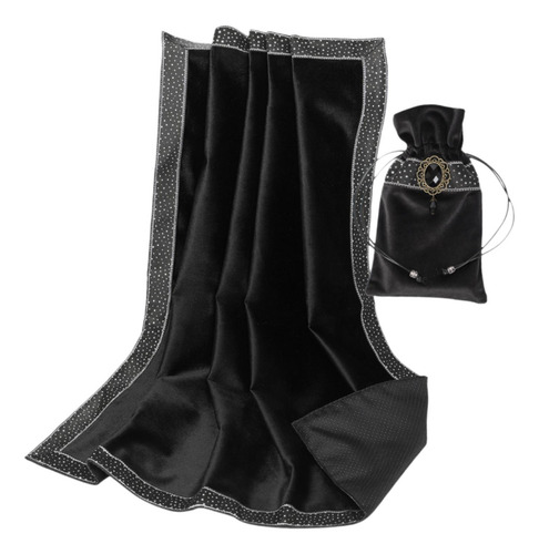 Accesorios De Juegos De Mesa Dowsing Mantel Con Negro