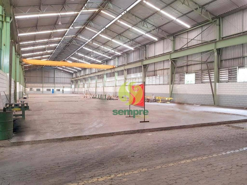 Imagem 17 de 22 de Galpão Industrial / Logístico 6.400 M² Com Ponte Rolante E Balança Rodoviaria - Ga1250