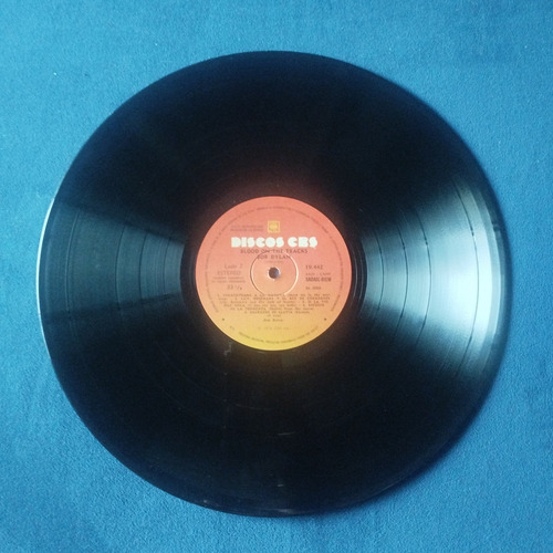Bob Dylan Blood On The Tracks Disco De Vinilo Promo Nac. (Usado)