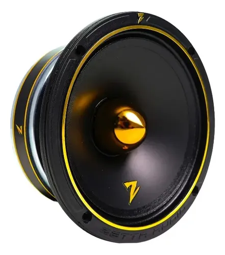 Par De Alto Falante Zetta Audio 340rms 8ohms 6 Polegadas Evo