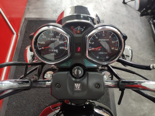 Imagem 7 de 11 de Haojue Chopper Road 150 2021 Preta Preto