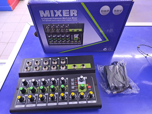 Mixer 5 Canales 