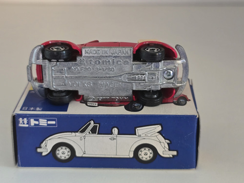 Tomica F23 Volkswagen 1303s Escarabajo Convertible Japan