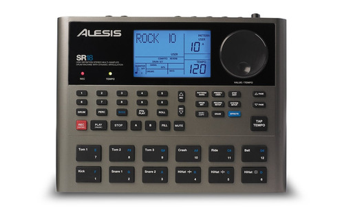 Bateria Eletronica Alesis Sr-18 Midi 500 Sons Reverb Eq