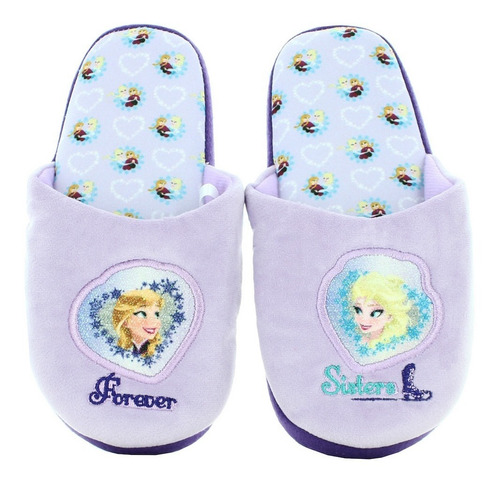 Arra Pantufla Frozen Lila Para Niña 79623