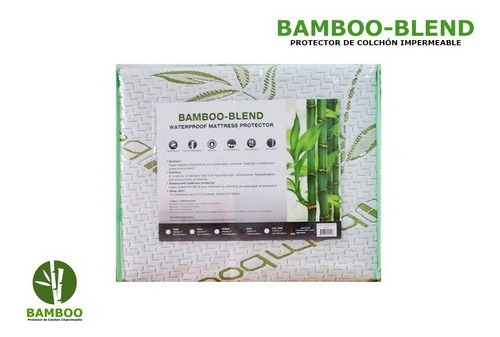 Mattress Cover Matrimonial Size Bamboo Prem Anti-acaros
