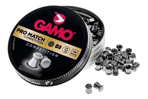 Diabolos Copitas Gamo Pro Match Metal Cal. 5.5 Mm 250 Pza