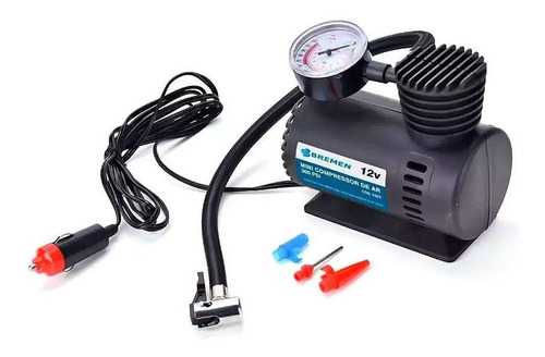 Compressor De Ar 12v Para Acendedor De Carros 250 Psi Bremen