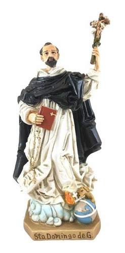 Figura De Santo Domingo De Guzmán 30cm