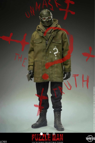 Imagen 2 de 3 de Figura Acertijo 1/6 Riddler No Hot Toys Yan Toys Nuevo Fpx