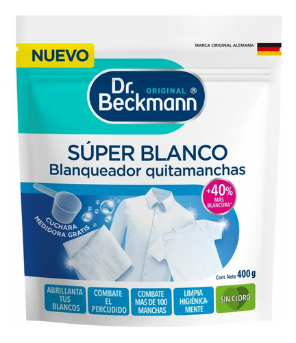 Super Blanco Pouch 400g Dr Beckmann