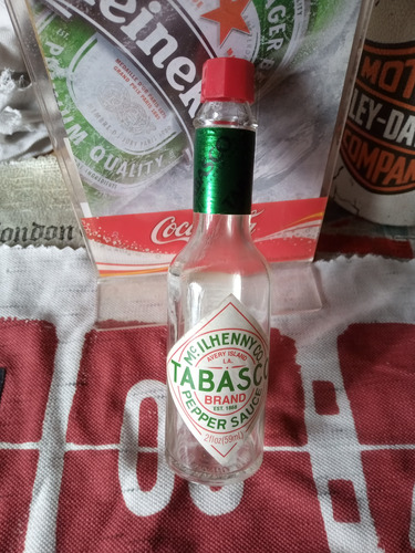 Botellita Vacia Tabasco Pepper Sauce U.s.a // Belgrano