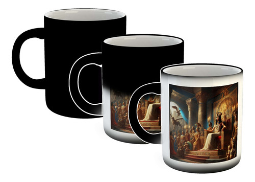 Taza Magica Cleopatra Reina De Egipto Poderosa C4