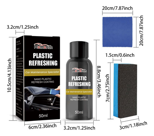 Reencauchador De Piezas De Plástico Para Automóviles L 50 Ml