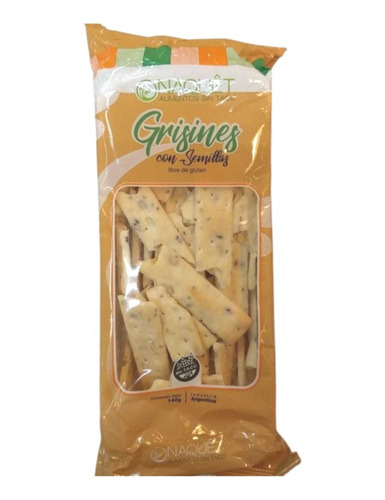 Grisines Con Semillas Sin Tacc X140g