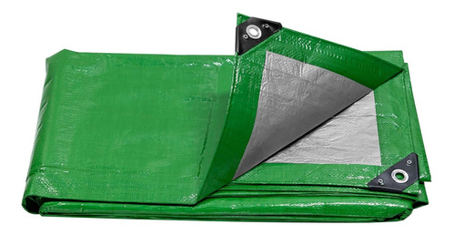Lona Verde 4 X 5m Impermeable Ligera Delgada Multiuso 23750
